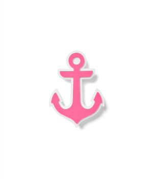 Bogg Bit - Pink Anchor