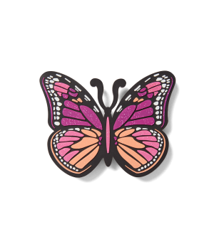 Bogg Bit  - Petal Pusher Butterfly