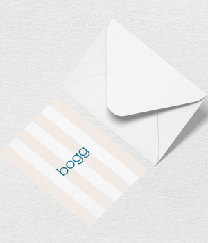 Bogg Stripes Greeting Card