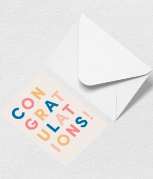 Bogg Congratulations Greeting Card