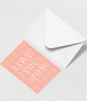 Love You Mom Greeting Card